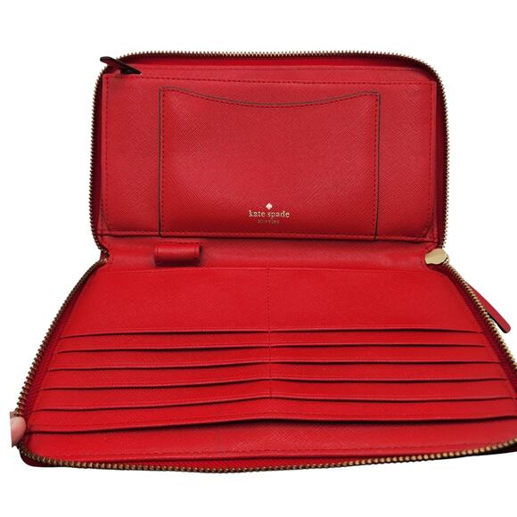 Kate Spade Red wallet - Picture 10 of 11